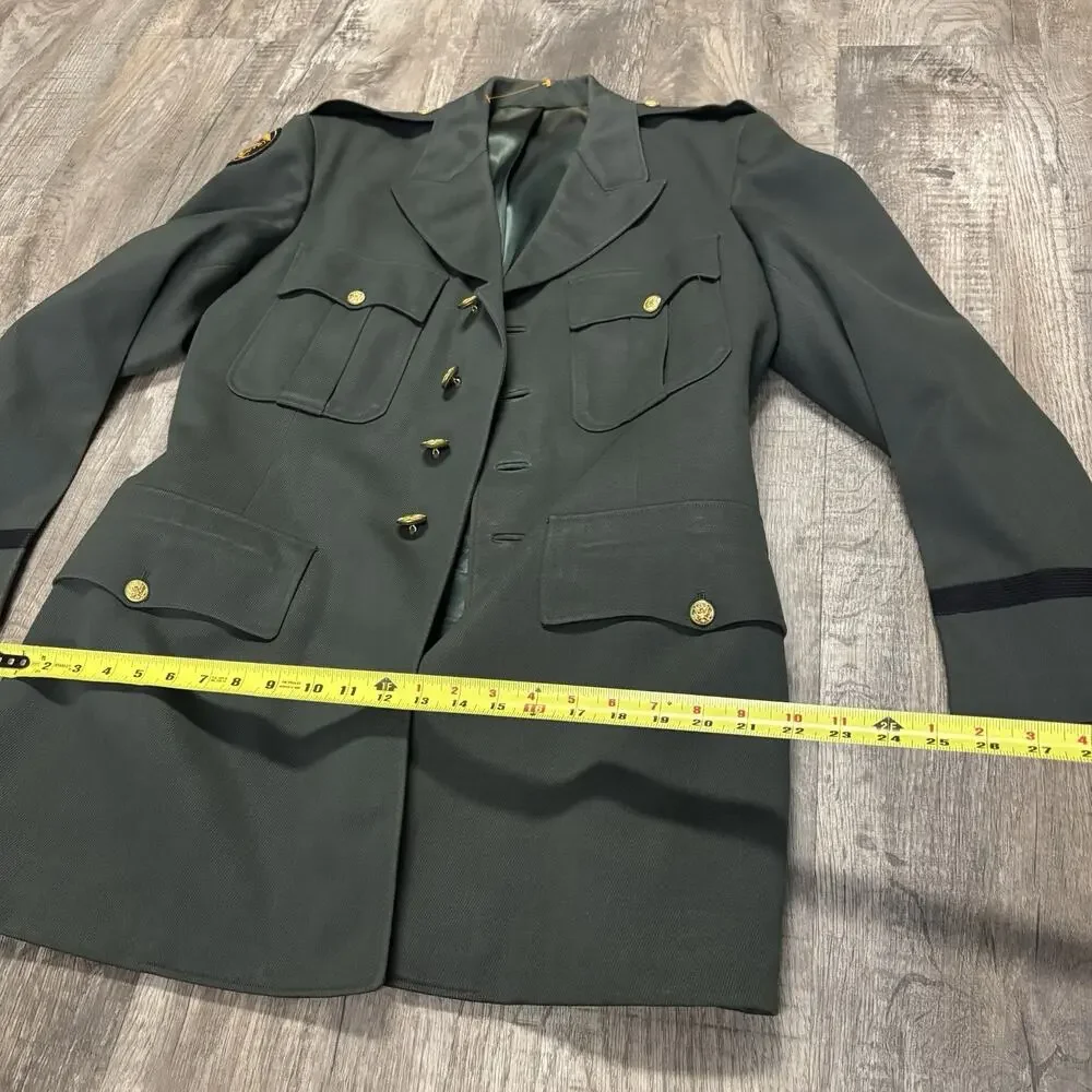 Vtg 1950s US Army Officers Class A Dress Green Uniform Suit 38th Infantry Patch